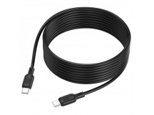 Кабель Type-C - Type-C BOROFONE BX113 (60W/3А/3m/силиконовый) черный