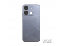 Задняя крышка Infinix Smart 7 HD (X6516) (Черный) (Со стеклом камеры) Premium