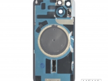 Задняя крышка (стекло) в сборе с рамкой iPhone 14 Оригинал (Midnight)