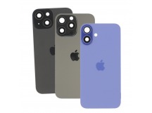 Задняя крышка (стекло) в сборе с рамкой для iPhone 15 Оригинал (Green)