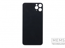 Задняя крышка (стекло) Узкий вырез iPhone 11 Pro Max Оригинал (Silver)