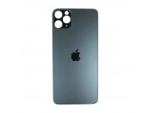 Задняя крышка (стекло) Узкий вырез iPhone 11 Pro Max Оригинал (Space Grey)