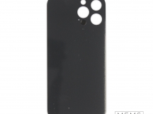 Задняя крышка (стекло) Узкий вырез iPhone 13 Pro Max (Silver)