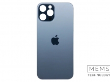 Задняя крышка (стекло) Узкий вырез iPhone 12 Pro Max (Pacific Blue)