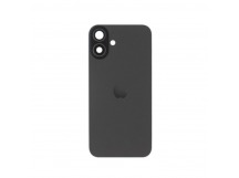 Задняя крышка (стекло) в сборе с рамкой iPhone 16 Plus Premium (Black)