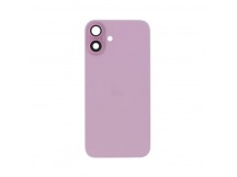 Задняя крышка (стекло) в сборе с рамкой iPhone 16 Plus Premium (Pink)