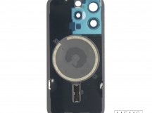 Задняя крышка (стекло) в сборе с рамкой iPhone 15 Pro (Natural Titanium)