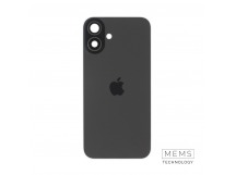 Задняя крышка (стекло) в сборе с рамкой iPhone 16 Plus Оригинал (Black)