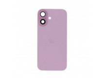 Задняя крышка (стекло) в сборе с рамкой iPhone 16 Оригинал (Pink)