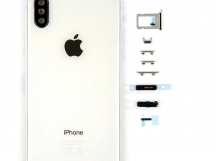 Корпус с кнопками iPhone X Оригинал (Silver)