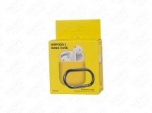 Силиконовый чехол AirPods 2 Hang Case (Yellow)