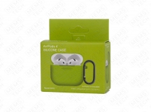Силиконовый чехол AirPods 4 Silicone case (Spearmint / Зеленый)
