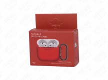 Силиконовый чехол AirPods 4 Silicone case (Red)