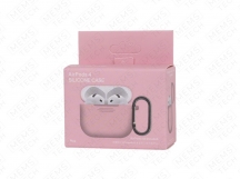 Силиконовый чехол AirPods 4 Silicone case (Pink)