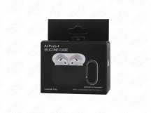 Силиконовый чехол AirPods 4 Silicone case (Lavender Gray)