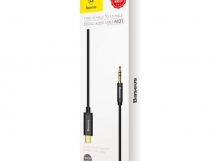 Кабель AUX Baseus Yiven (USB C male - 3.5 male) (M01) (Черный)