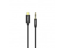 Кабель AUX Baseus Yiven (USB C male - 3.5 male) (M01) (Черный)