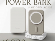Внешний аккумулятор MangoTek MagSafe MGP03 (10000mAh) (Milk Coffee)