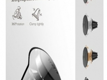 Держатель автомобильный Baseus Small Ears Series (Магнитный) (Черный)