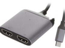 USB-концентратор Baseus Enjoyment Series (USB-C intelligent HD) (Серый)
