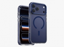 Чехол Keephone X-Crystal MagSafe iPhone 17 Pro (Deep Blue)