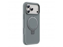 Чехол Keephone Magi Pro MagSafe iPhone 17 Pro Max (Natural Titanium/Gray)