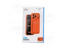 Чехол Keephone Kevlar Suedea MagSafe iPhone 17 Pro (Cosmic Orange)