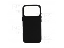 Чехол Keephone Leather Peekaboo MagSafe iPhone 17 Pro (Black)