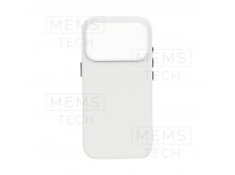 Чехол Keephone Leather Peekaboo MagSafe iPhone 17 Pro (White)