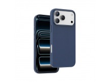 Чехол Keephone Leather Peekaboo MagSafe iPhone 17 Pro Max (Deep Blue)