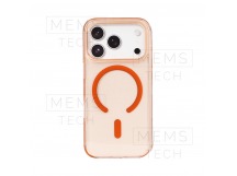 Чехол Keephone Glaze MagSafe iPhone 17 Pro (Cosmic Orange)