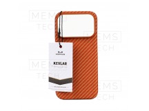 Чехол Keephone Kevlar Diago MagSafe iPhone 17 Pro (Coral Orange)