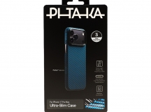Чехол PITAKA Ultra-Slim Case for iPhone 17 Pro Max (Black/Blue) (PitaTap)