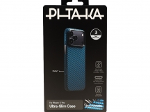 Чехол PITAKA Ultra-Slim Case for iPhone 17 Pro (Black/Blue) (PitaTap)