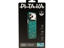Чехол PITAKA Monogram Ultra-Slim Case iPhone 17 Pro (Gold/Green) (PitaTap)