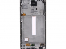 Дисплей Samsung Galaxy A52 / A52 5G / A52s (A525) Сервисный Оригинал (В рамке) (Серебро)