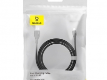 Кабель Baseus Pudding Series Fast Charging (USB A - Lightning) (2.4A) (1.2m) (Черный)