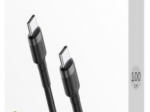 Кабель Baseus Cafule (USB-C / USB-С) PD2.0 60W flash charging  (20V 3A) (1m) (Красный/Черный)