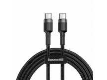 Кабель Baseus Cafule (Быстрая зарядка) (USB-C / USB-C) (PD 2.0 60W) (Черный)