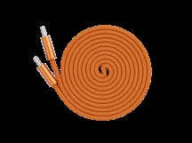 Кабель MangoTek MGCC16 (USB-C / USB-C) (240W) (1м) (Магнитный плоский кабель) (Orange)