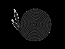 Кабель MangoTek MGCC16 (USB-C / USB-C) (240W) (1м) (Магнитный плоский кабель) (Black)
