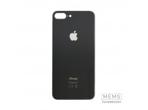 Задняя крышка (стекло) Широкий вырез iPhone 8 Plus (Space Grey)
