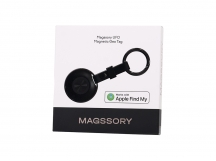 Магнитная метка Magssory UFO Magnetic Geo Tag (Bluetooth) (поддержка Find My) (Черный) ATG001