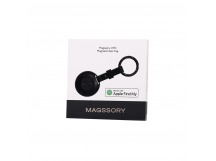 Магнитная метка Magssory UFO Magnetic Geo Tag (Bluetooth) (поддержка Find My) (Черный) ATG001