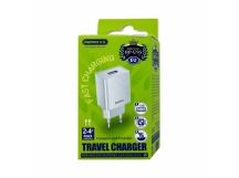 СЗУ Remax RP-U95 (USB A) (2.4A) (Белый)