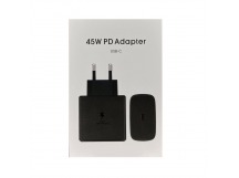 Сетевой адаптер Samsung 45W USB-C (Черный) Service Pack 100% OR