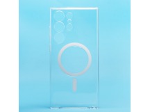 Чехол-накладка - ORG PC Clear Case SafeMag для "Samsung Galaxy S23 Ultra" (transparent) (245237)