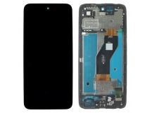 Дисплей для Infinix Smart 10 (X6725) + тачскрин + рамка (черный), FullORIG