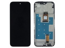 Дисплей для Huawei Honor X6c + тачскрин + рамка (черный), Full ORIG