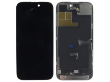 Дисплей для iPhone 14 Pro + тачскрин + рамка (черный), OLED JK(шлейф IC)